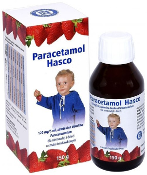 Paracetamol zawiesina (smak truskawkowy) 150 g
