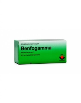 Benfogamma 50 mg, 50 tabletek