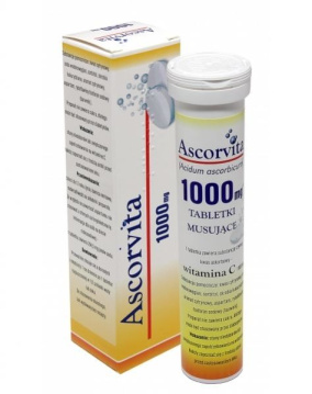 Ascorvita 1 g, 20 tabletek