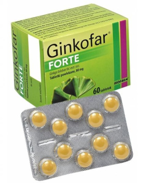 Ginkofar forte 80 mg 60 tabletek