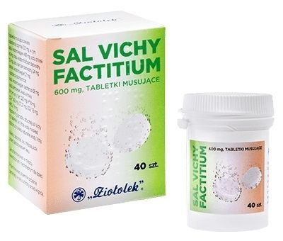 Sal Vichy factitium  40 tabletek musujących