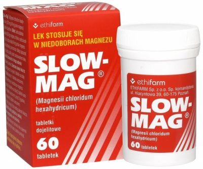 Slow-Mag, 60 tabletek