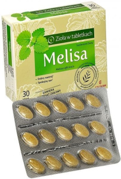 Melisa, 30 tabletek