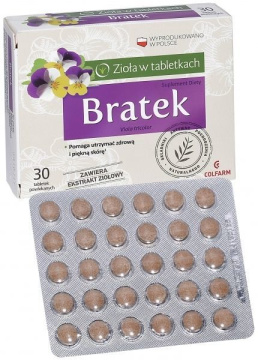 Bratek, 30 tabletek