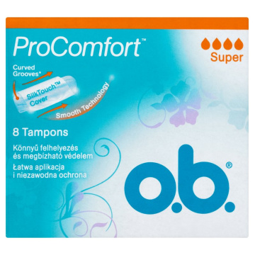 Tampony OB  ProComfort Super, 8 sztuk