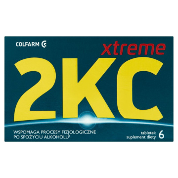 2 KC XTREME, 6 tabletek