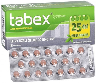 Tabex, 100 tabletek