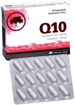OLIMP Koenzym Q10 30 mg + Lecytyna , 30 kapsułek