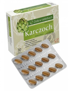 Karczoch, 30 tabletek
