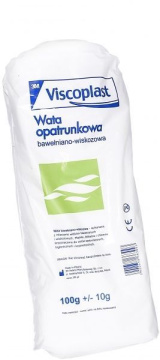 VISCOPLAST Wata opatrunkowa (bawełniano-wiskozowa) 100 g