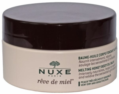 Nuxe Reve de Miel Olejkowy balsam do ciała o jedwabistej  konsystencji z miodem, 200 ml