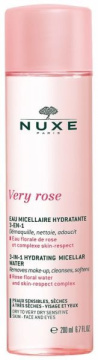 Nuxe Very Rose Nawilżająca woda micelarna 3 w 1, 200 ml