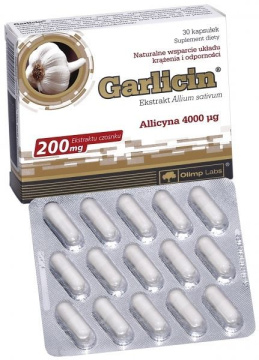 OLIMP Garlicin 200mg , 30 kapsułek