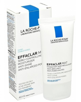 La Roche-Posay Effaclar Mat Sebo-regulujący krem nawilżający 40 ml