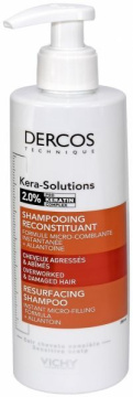 Vichy Dercos Kera Solutions - szampon regenerujący strukturę zniszczonych i suchych włosów 250 ml