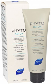 PHYTO PhytoDetox Detoksykujący szampon oczyszczający, 125 ml