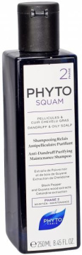 PHYTO Phytosquam Oczyszczający szampon przeciwłupieżowy, 250 ml