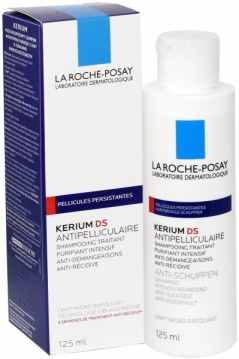 La Roche-Posay Kerium DS Przeciwłupieżowy szampon-intensywna kuracja 125 ml