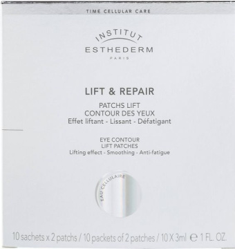 Institut Esthederm Lift & Repair - ekskluzywne płatki pod oczy o działaniu liftingującym 10 x 3 ml