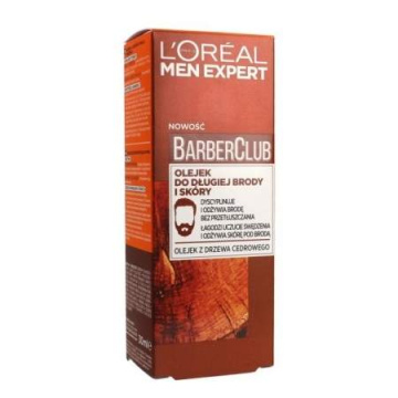 Loreal Men Expert Barber Club Olejek do długiej brody i skóry  30ml