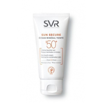 SVR Sun Secure SPF 50 Mineralny krem barwiący do skóry suchej, 50 ml