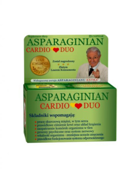 Asparaginian Cardioduo, 50 tabletek