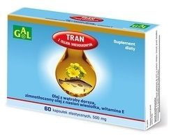GAL Tran z olejem wiesiołka 500 mg 60 kapsułek