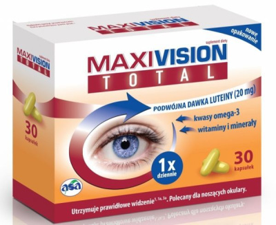 MaxiVision Total , 30 kapsułek