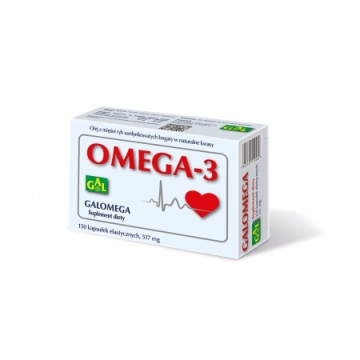 GAL Galomega 517 mg 150 kapsułek