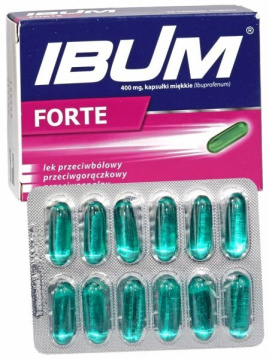 Ibum Forte 400 mg 24 kapsułek miękkich