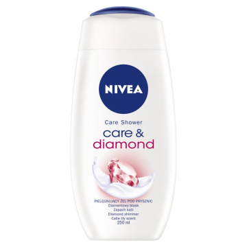 Nivea Cream Shower Kremowy żel pod prysznic Diamond Touch   250ml