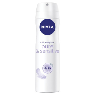 Nivea Dezodorant  PURE&SENSITIVE spray damski  150ml