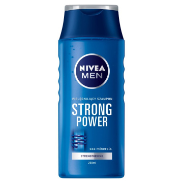 NIVEA Men Szampon pielęgnujący STRONG POWER   250ML