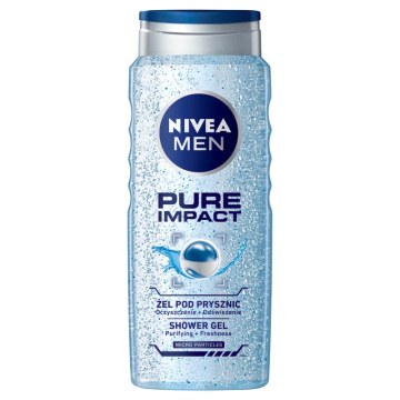 Nivea Bath Care Żel pod prysznic Pure Impact&  500ml