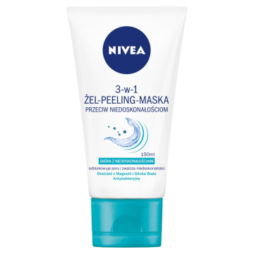 Nivea Pure Effect Żel-peeling-maska "All-in-one" 75ml