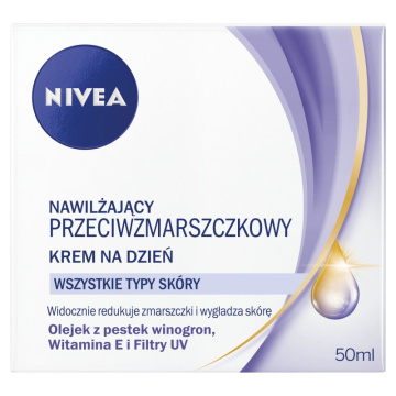 Nivea Visage Krem nawilżająco przeciwzmarszczkowy na dzień  50ml