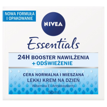 Nivea Krem na dzień nawilżający do cery normalnej i mieszanej &  50ml