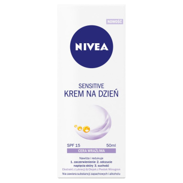 Nivea Sensitive Krem na dzień do cery wrażliwej&  50ml