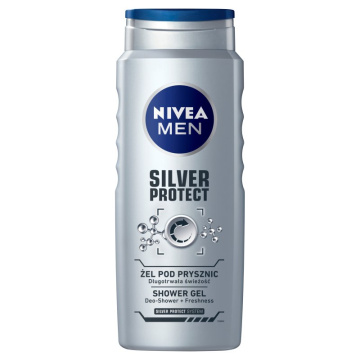 Nivea Bath Care Żel pod prysznic Silver for men 500ml