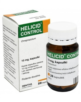 Helicid 10 mg 28 kapsułek
