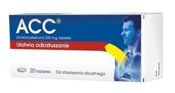 ACC 200 mg, 20 tabletek