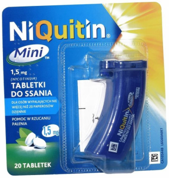 Niquitin Mini 1,5 mg 20 tabletek