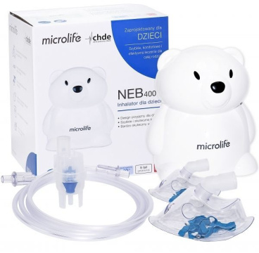 Inhalator dla dzieci microlife NEB 400 pneumatyczno - tłokowy