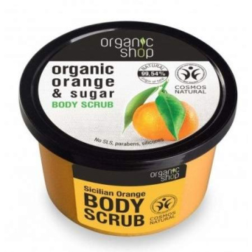 Organic Shop peeling do ciała Sycylijska Pomarańcza 250 ml