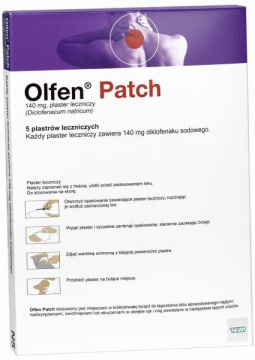 Olfen Patch plastry lecznicze  5 sztuk