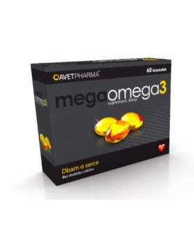 Mega Omega 3, 60 kapsułek