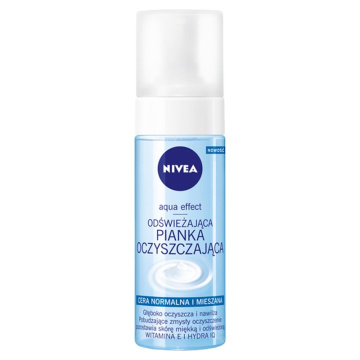 Nivea Aqua Effect Pianka oczyszczająca i odświeżająca  150ml