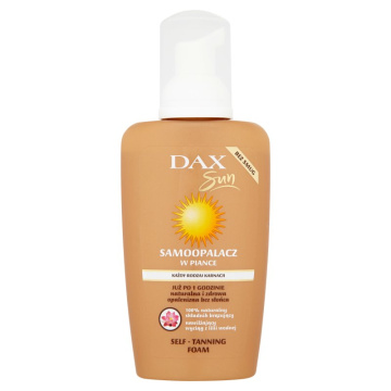 Dax Sun Samoopalacz w piance do każdego rodzaju karnacji  150ml