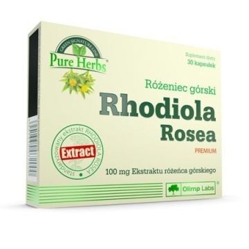 OLIMP  RHODIOLA ROSEA  Premium 30 kapsułek
