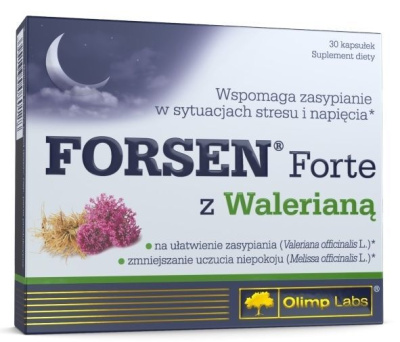 Olimp Forsen Forte z Walerianą 30 kapsułek